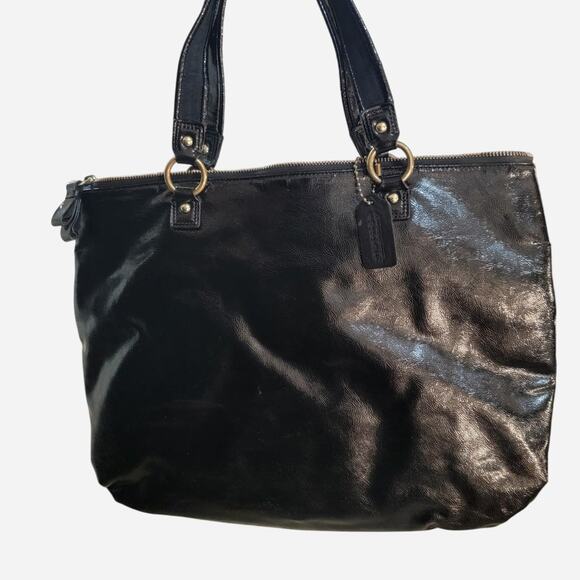 Coach Poppy Daisy Leather Bag - Picture 2 of 5